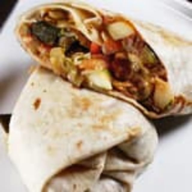 Veggie Uno Burrito.