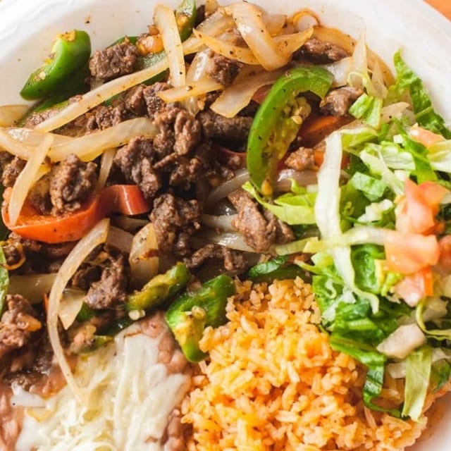 Beef Steak A La Mexicana Special.